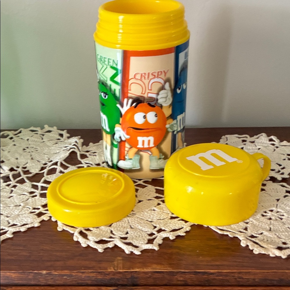 M&M'S Yellow Drinkware with Red, Yellow, and Green Characters - Picture 3 of 4